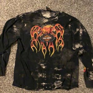 Harley teee long sleeve Large